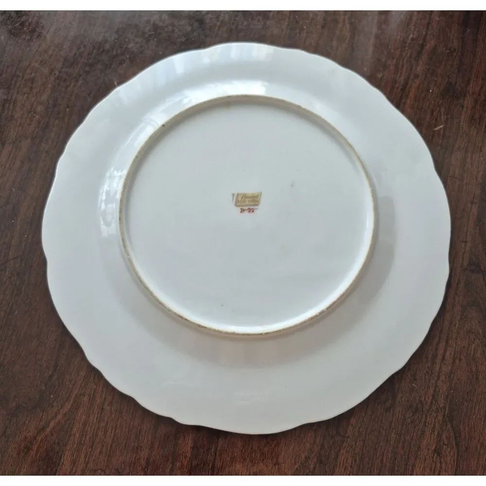 Norcrest Fine China 50th Anniversary Plate Japan White Lily of the Valley Plate